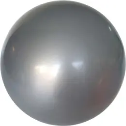 40cm Solid Colour Beach Ball Silver